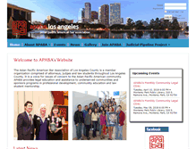 Tablet Screenshot of apaba.org
